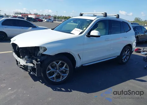 2020 BMW X3 Sdrive30I z USA, uszkodzony, nr VIN 5UXTY3C04LLU72139